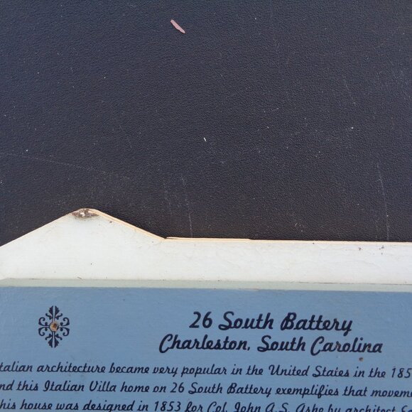 Charleston SC Rainbow Row 26 South Battery - Picture 3 of 4